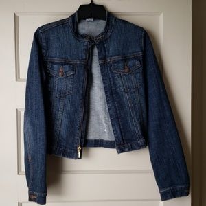DMBM jeans cropped denim jacket Sz Small